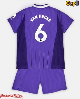 Tottenham Hotspur Jan Paul van Hecke #6 Echipament de Fotbal Replică 2026-27 Copii Treilea (+ Șorturi)